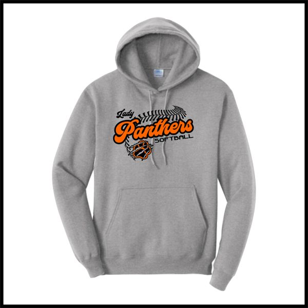 Lady Panther Softball Hoodie Sweatshirt | Rev'd Up Ink