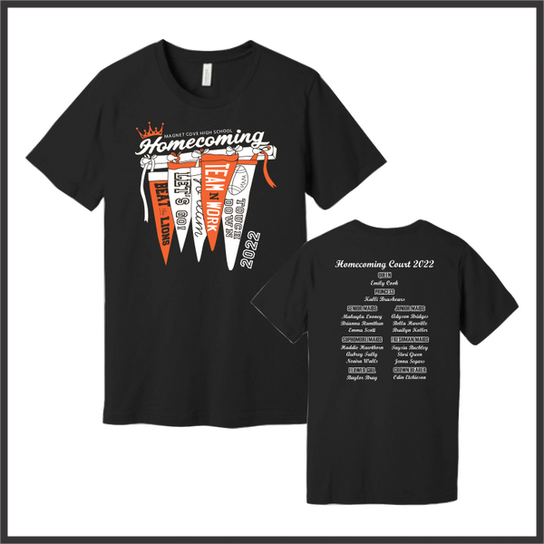 Magnet Cove Football Homecoming 2021 T-Shirts