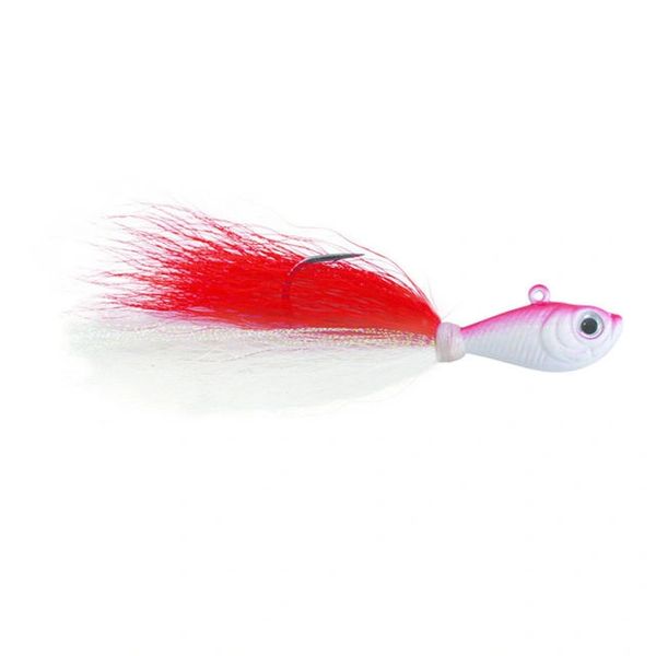 Spro Prime Bucktail Jig - Red/White  Armed Anglers guns bait tackle lures  charters fish ammo clothing
