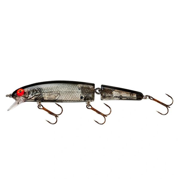 Bomber Jointed Heavy Long A 1oz 6 Silver Fl Black Back Fishing Lure