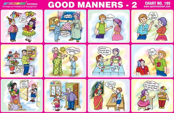 Chart No. 199 - Good Manners - 2