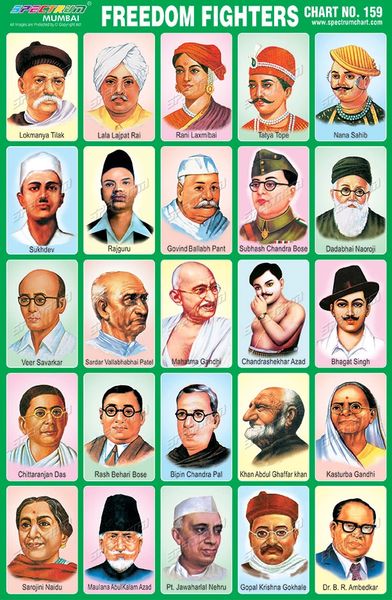 Chart No 159 Freedom Fighters