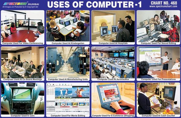 Chart no 468 uses of computer 1