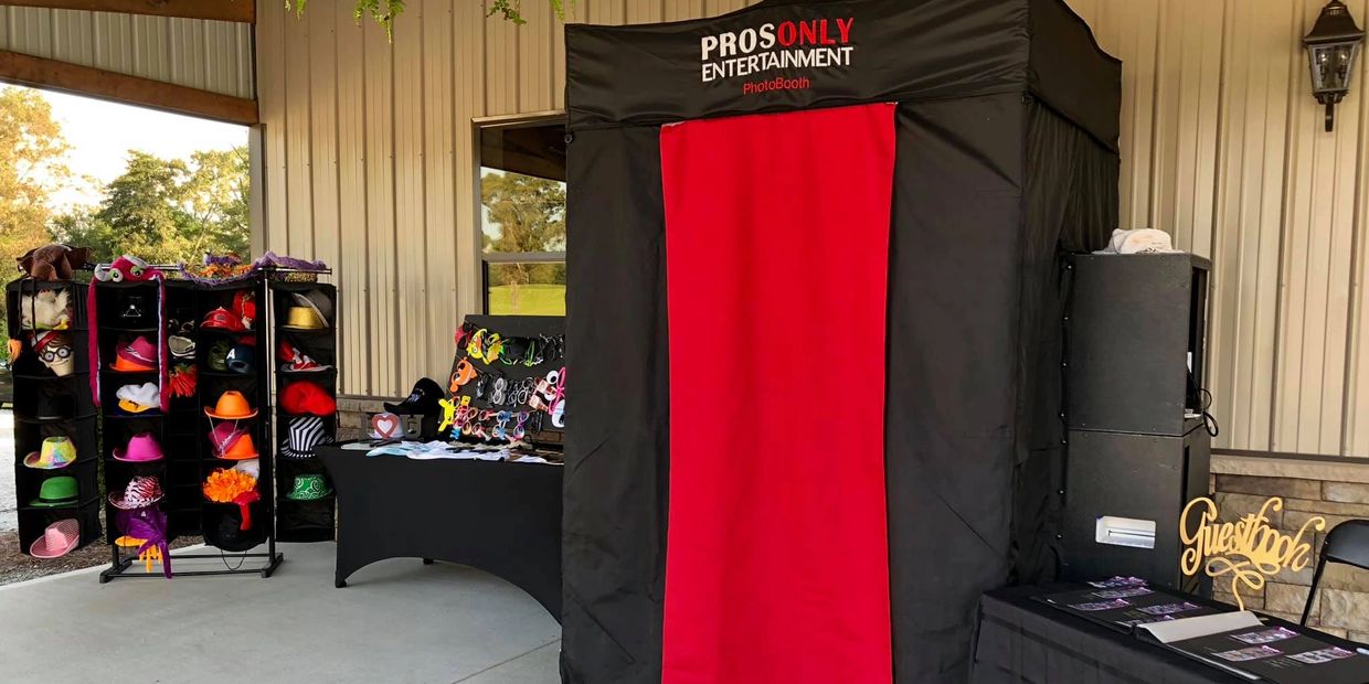 Prosonly Entertainment PhotoBooth setup