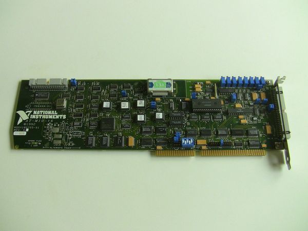 National Instruments AT-MIO-16 ISA Multifunction Analog Digital I/O Card