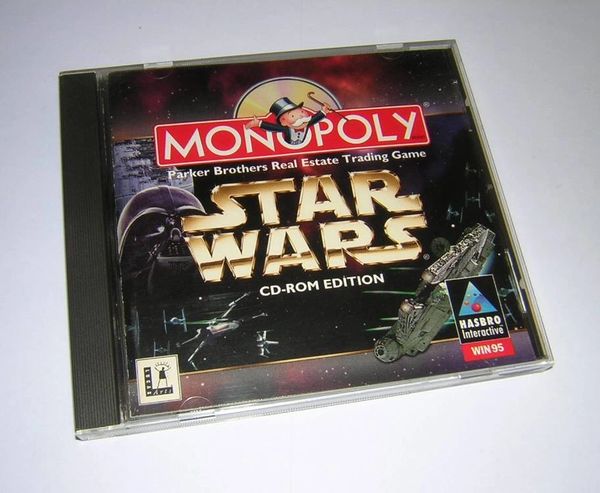 Hasbro Monopoly Star Wars Game for Windows PC CD-ROM (1997)