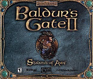 Baldur's Gate II: Shadows of Amn Game for Windows PC CD-ROM (2000) in Retail Box