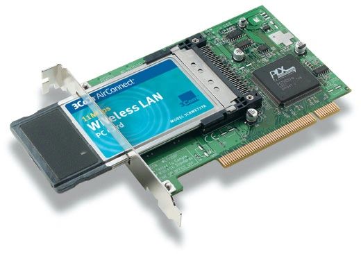 3Com 11 Mbps 802.11b Wireless LAN PCI Card 3CRWE777A