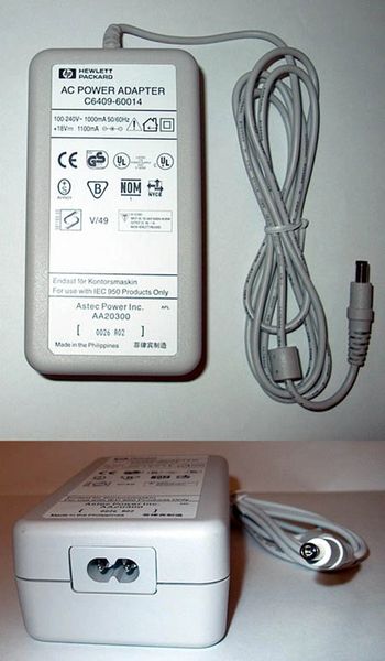 HP DeskJet 710C 720C 810C 825C 830C 840C 880C 940C 960C 6620 AC/DC Power Adapter