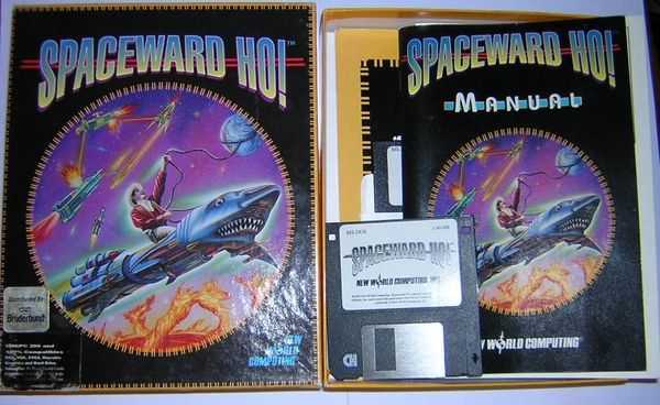 Spaceward Ho! Classic PC DOS Game Complete in Original Box (1990)