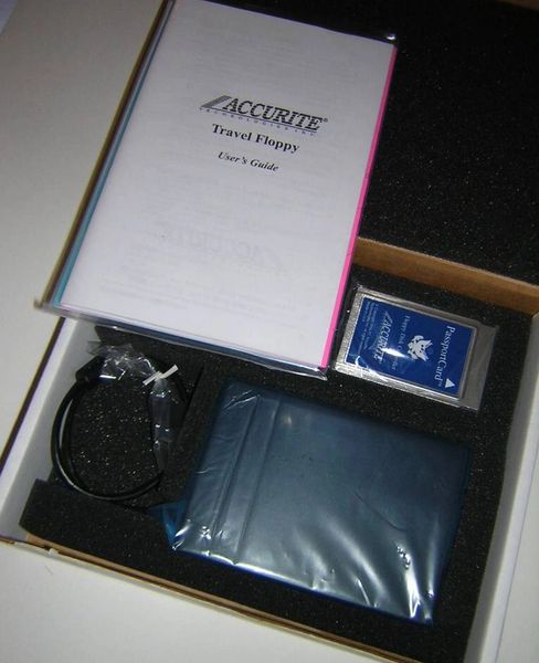 Accurite Travel Floppy PCMCIA External FDD Drive Kit