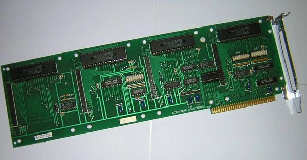 Vintage Scientific Solutions Digital I/O Carrier Base Board 200025 ISA Adapter