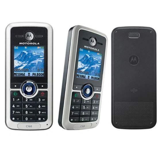 Motorola C168 GSM Bar Style Cell Mobile Phone AT&T Unlocked