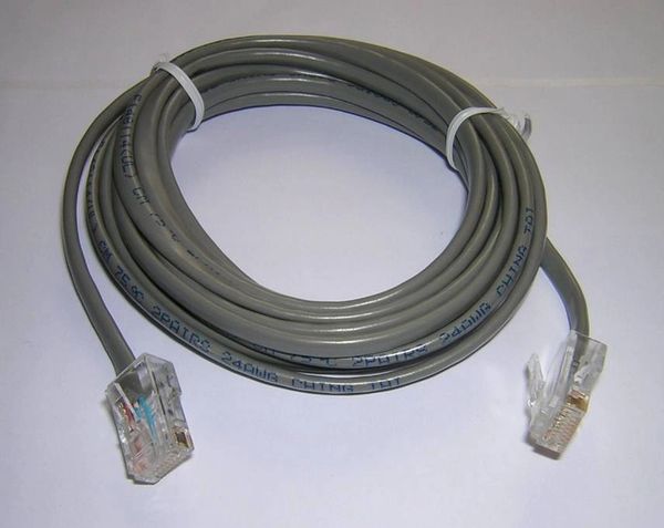 3Com Megahertz 6' 2m Cat 5 Ethernet LAN Patch Cable RJ-45 Male 3C-CAT5-CBL NEW