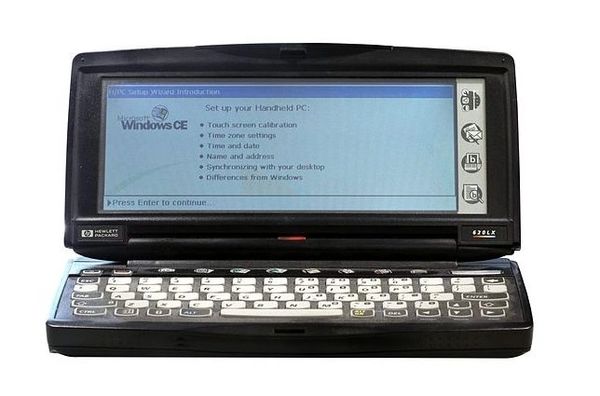 HP 620LX Color Handheld PC Palmtop with AC Adapter Windows CE
