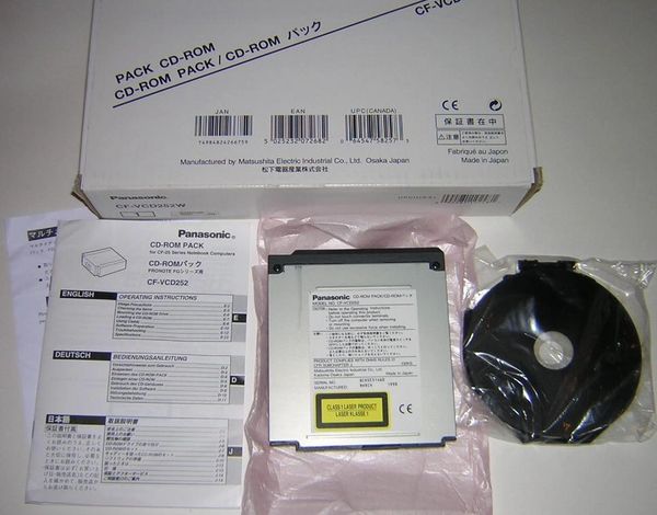 Panasonic Toughbook CF-25 CF25 CD-ROM Drive Pack Module NEW in Box