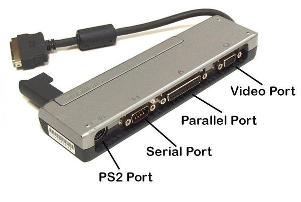 Toshiba Portege 3010CT 3015CT 3020CT 3025CT Port Replicator I/O Par Ser PS/2 VGA