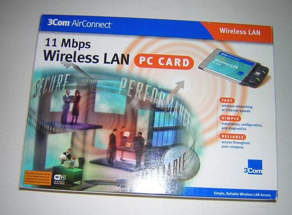 3Com AirConnect PCMCIA Wireless LAN PC Card 3CRWE737A NEW in Box
