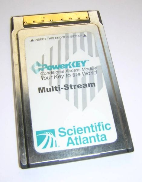 Scientific Atlanta PowerKey Multi-Stream CableCARD M-Card PKM802 CardBus PC Card