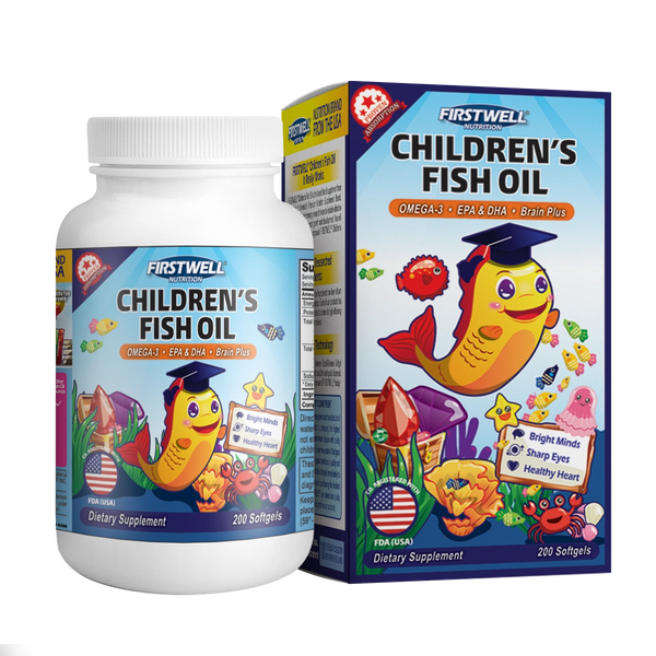 Children Fish Oil Omega 3 Supplement Vitalstar Health