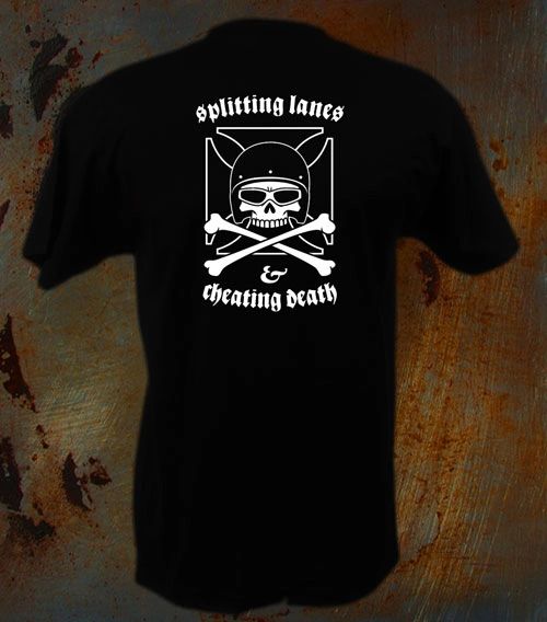 splitting lanes and legs t shirt