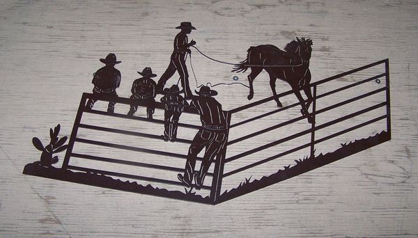 Horse Training 30" Wall Art