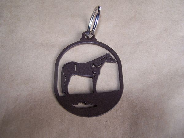 Standing Horse Key Ring