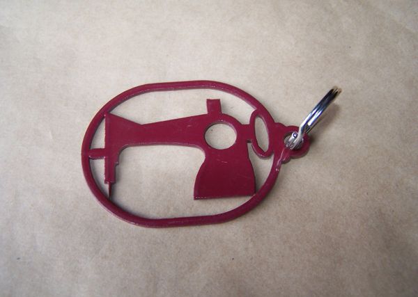 Sewing Machine Key Ring