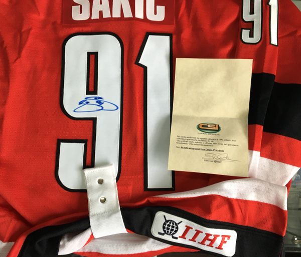 Joe sakic store team canada jersey