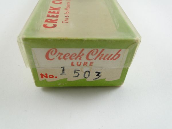 Creek Chub 1503 Injured Minnow Silver Shiner Box