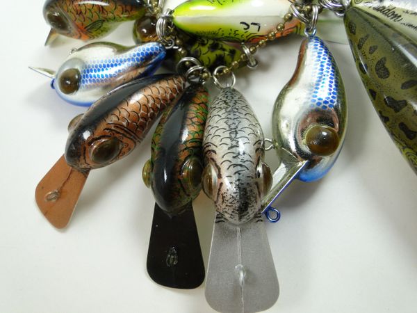 7 Vintage Fishing Lures - sporting goods - by owner - sale