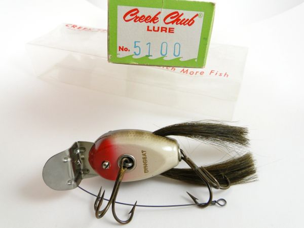 ▷ 3 Creek Chub Dingbat Wooden Vintage Fishing Lures # 5100 - CENTRO  COMERCIAL CASTELLANA 200 ◁