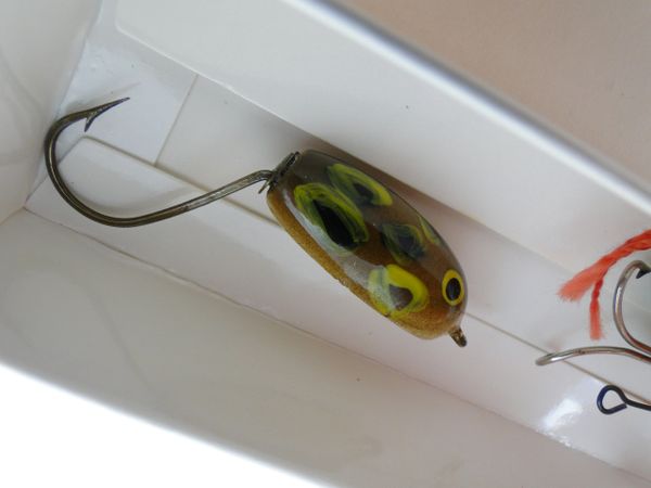 Creek Chub Fly Rod Froggie BROWN MEADOW FROG Absolutely Beautiful!!!