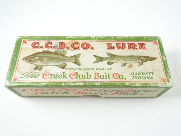 Creek Chub Fly Rod Crawdad F50  Old Antique & Vintage Wood Fishing Lures  Reels Tackle & More