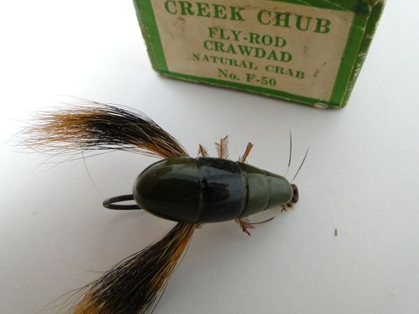 Vintage Creek Chub Crawdad, Vintage Lures, Creek Chub Lures Fishing Lure