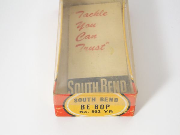 South Bend Be Bop 902 YR Fishing Lure Box & Papers