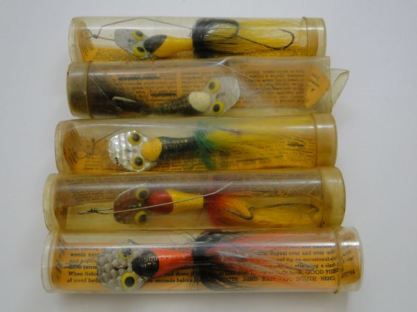 South Bend Fishing Lure  Old Antique & Vintage Wood Fishing Lures Reels  Tackle & More