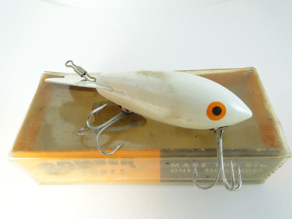 Bomber Wood Fishing Lure  Old Antique & Vintage Wood Fishing Lures Reels  Tackle & More