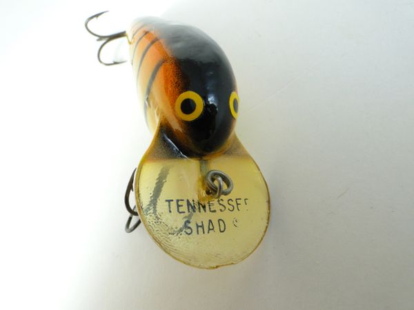 Tennessee Shad Early Wood Fishing Lure VG