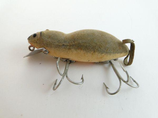 Vintage Early Heddon Meadow Field Mouse. Fishing Lure. Tackle.