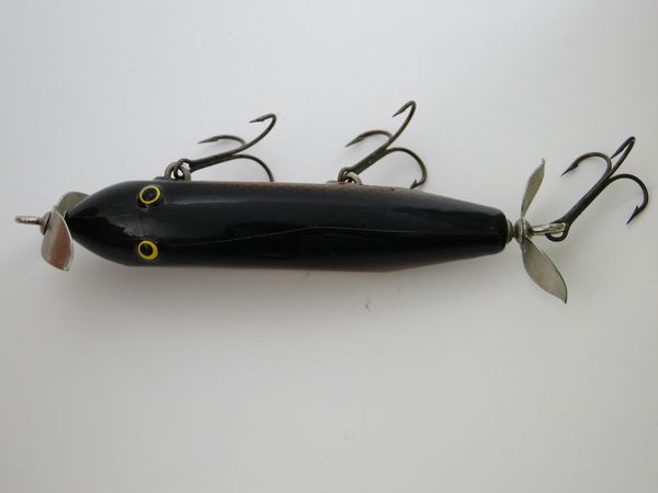 Rare Vintage Injured Minnow Wood Fishing Lure