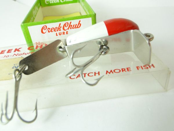 Creek Chub 9102 Spoontail Wood Fishing Lure NEW IN BOX + PAPER INSERT