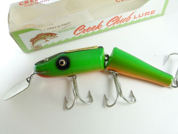 Creek Chub Giant Jointed Pikie Lure - Fin & Flame