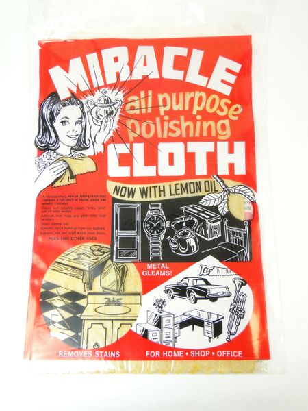 Miracle Cloth Polishing Cleaning Fabric Lemon Oil