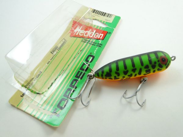 Heddon Baby Torpedo Firetiger New with Package