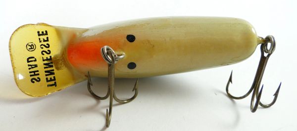 VINTAGE REBEL DOUBLE-DEEP WEERDD9348 TENNESSEE SHAD CRANKBAIT