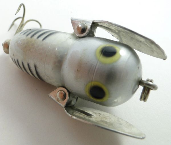 Vintage 2 1/2 plastic Heddon Crazy Crawler fishing lure - AAA Auction and  Realty