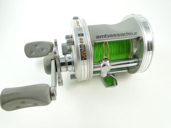 Rare Abu Garcia 1979 Ambassadeur 6500C Fishing Reel Sticker Model Gray  1191MN 