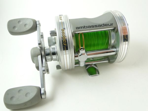 ABU AMBASSADOR 6500-C multiplying fishing reel mint unused