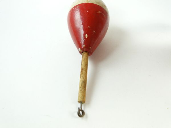 Vintage Wooden Fishing Bobber / Antique Fishing Bobbers Wooden -  Norway